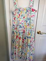 Old Navy Floral Sweetheart Midi Dress - Image 3
