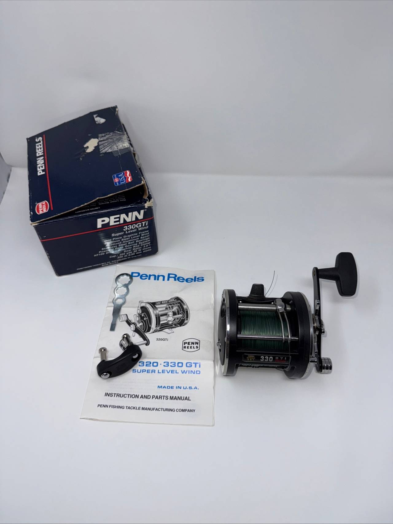 Penn 330 GTi Super Level Wind Reel