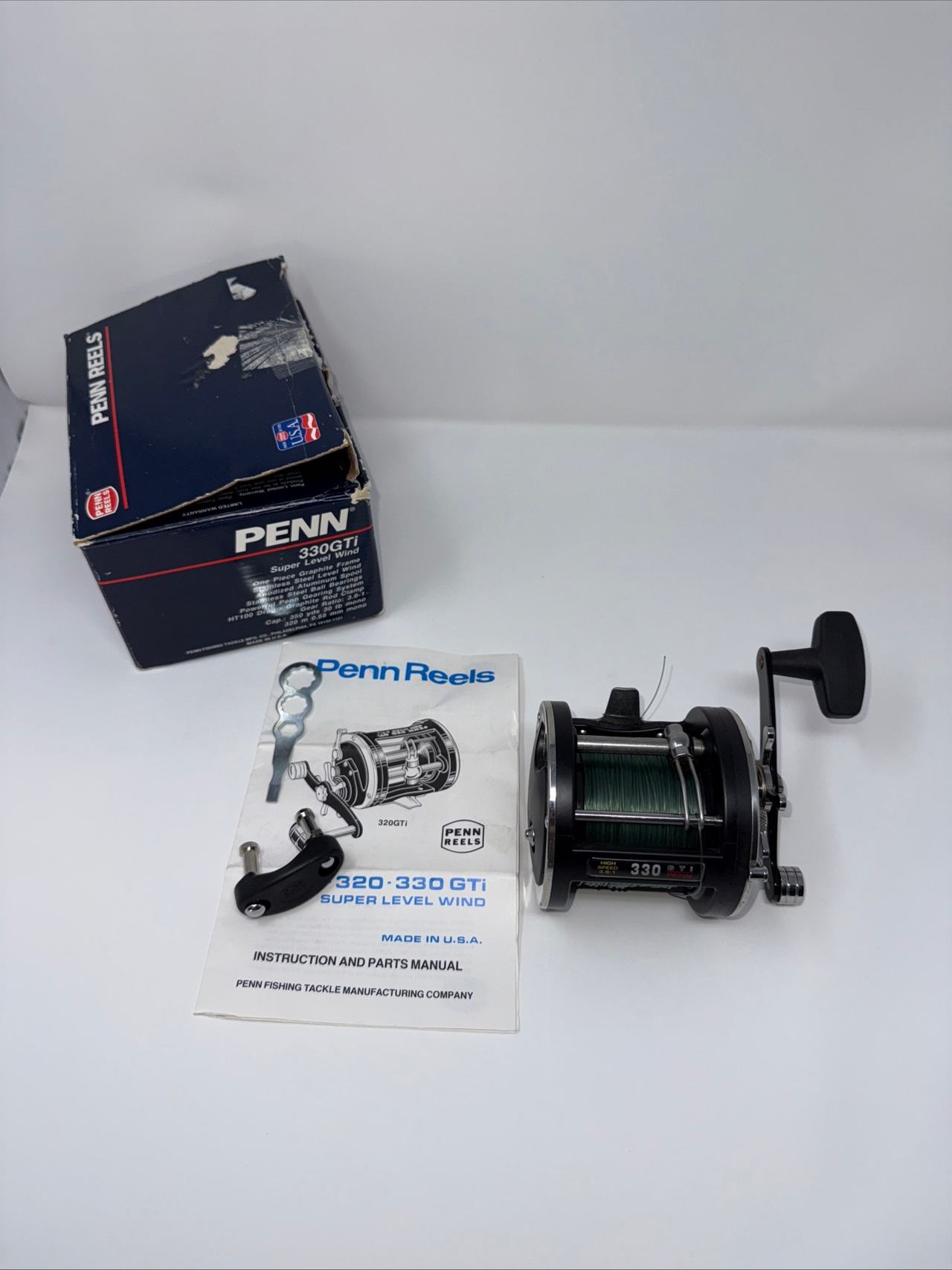 Penn 330 GTi Super Level Wind Reel