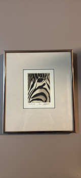JF Joulie Zebra II Signed Etching 31/100 - Image 2