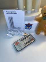Rechargeable Flameless Candle Set - Image 2