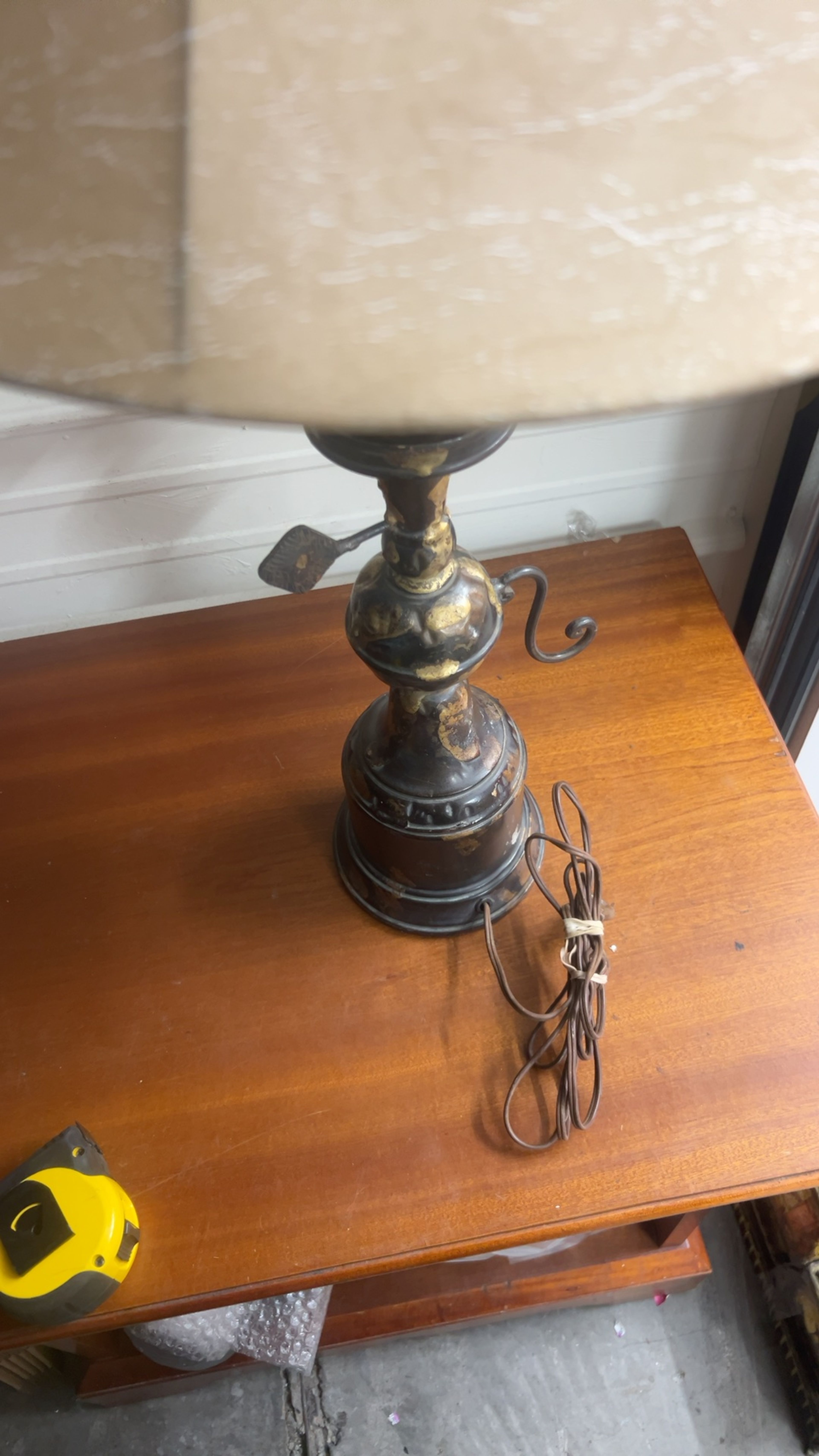 Stiffel Vintage Brass Table Lamp