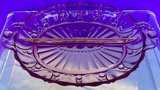 Vintage Anchor Hocking Pink Depression Glass Divided Relish Dish - Image 2