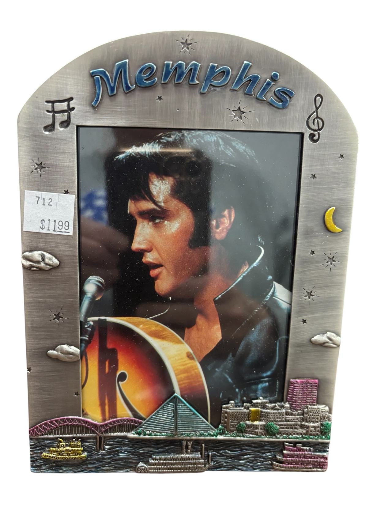 Memphis Skyline Metal Souvenir Picture Frame