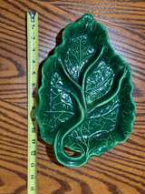 Bordallo Pinheiro Cabbage Leaf Divided Serving Dish - Image 3