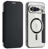 LEMAXELERS Magnetic Flip Wallet Case for Google Pixel 10 Pro XL Black - Image 1