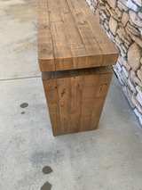 Rustic Reclaimed Wood Console Table - Image 7