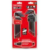 Craftsman 20-Piece Universal SAE/Metric Hex Key Set - Image 3