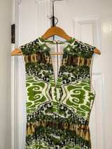 Alice + Olivia Mirrored Garden Maxi Dress Green Size 8 - Image 6