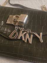DKNY Elissa Croc-Embossed Crossbody Bag - Image 3