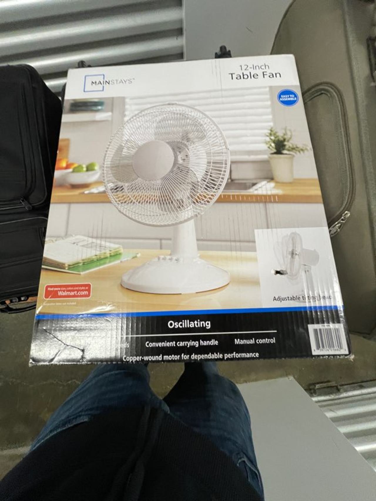 Mainstays 12-Inch Table Fan
