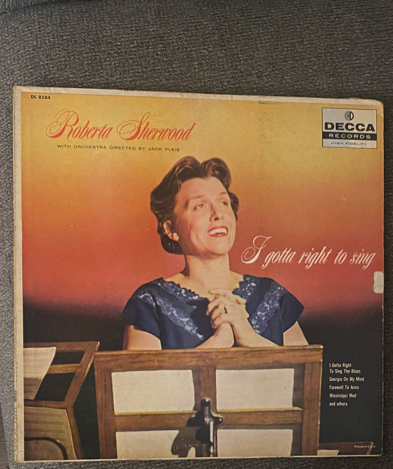 Roberta Sherwood - I Gotta Right To Sing Vinyl LP