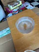 Cut Glass Crystal Bowl - Image 1
