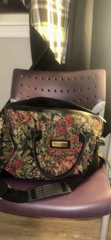 Protocol Vintage Floral Tapestry Duffel Bag - Image 1