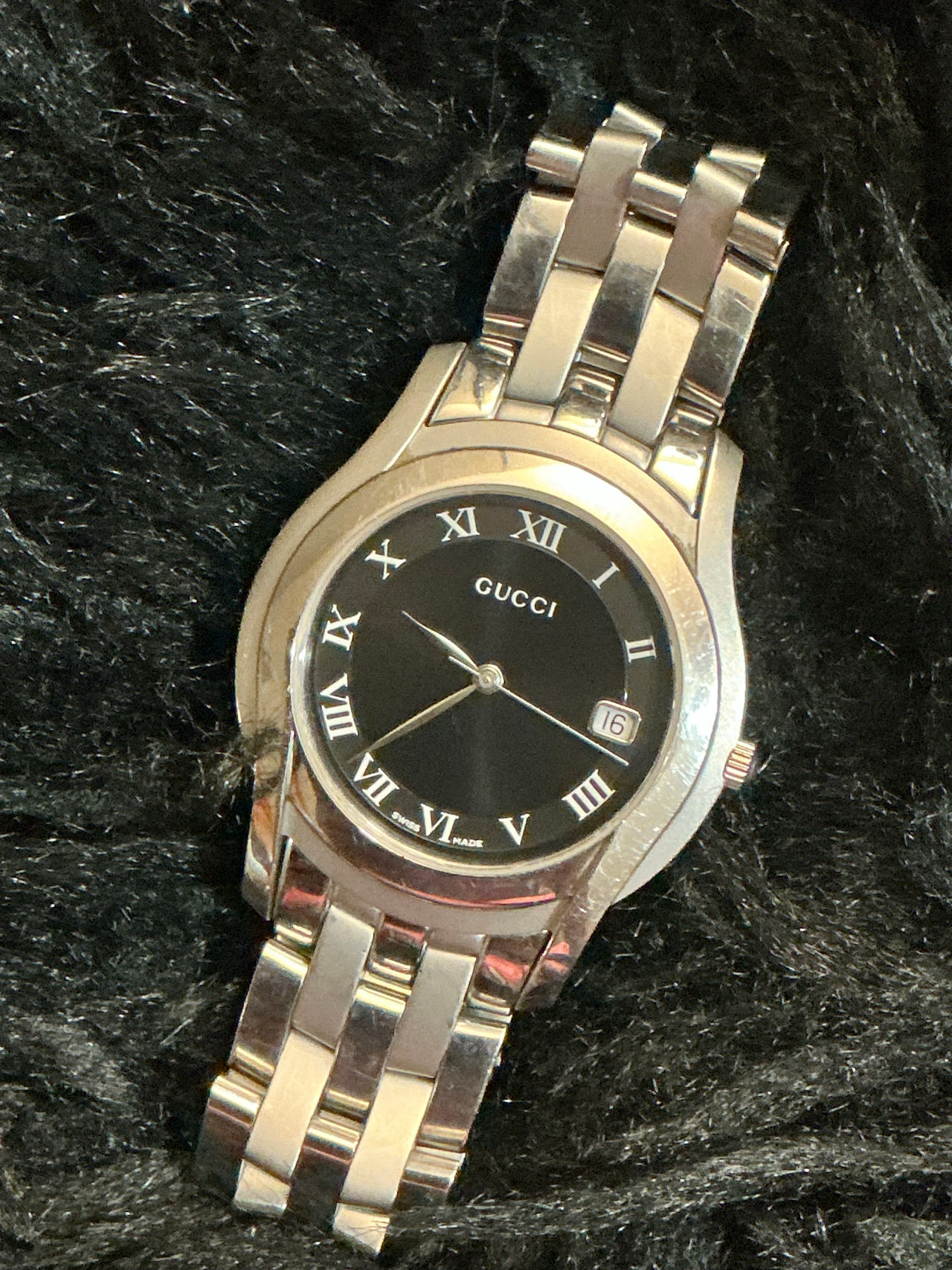 Gucci 5500M G-Class Stainless Steel Watch