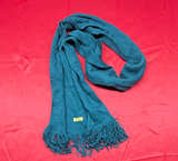 Echo Knit Fringe Scarf - Image 1