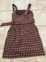 Essue Plaid Button-Front Dress with Belt - Image 5