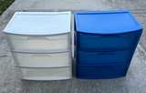 4 Plastic Storage Drawer Organizer - Image 3