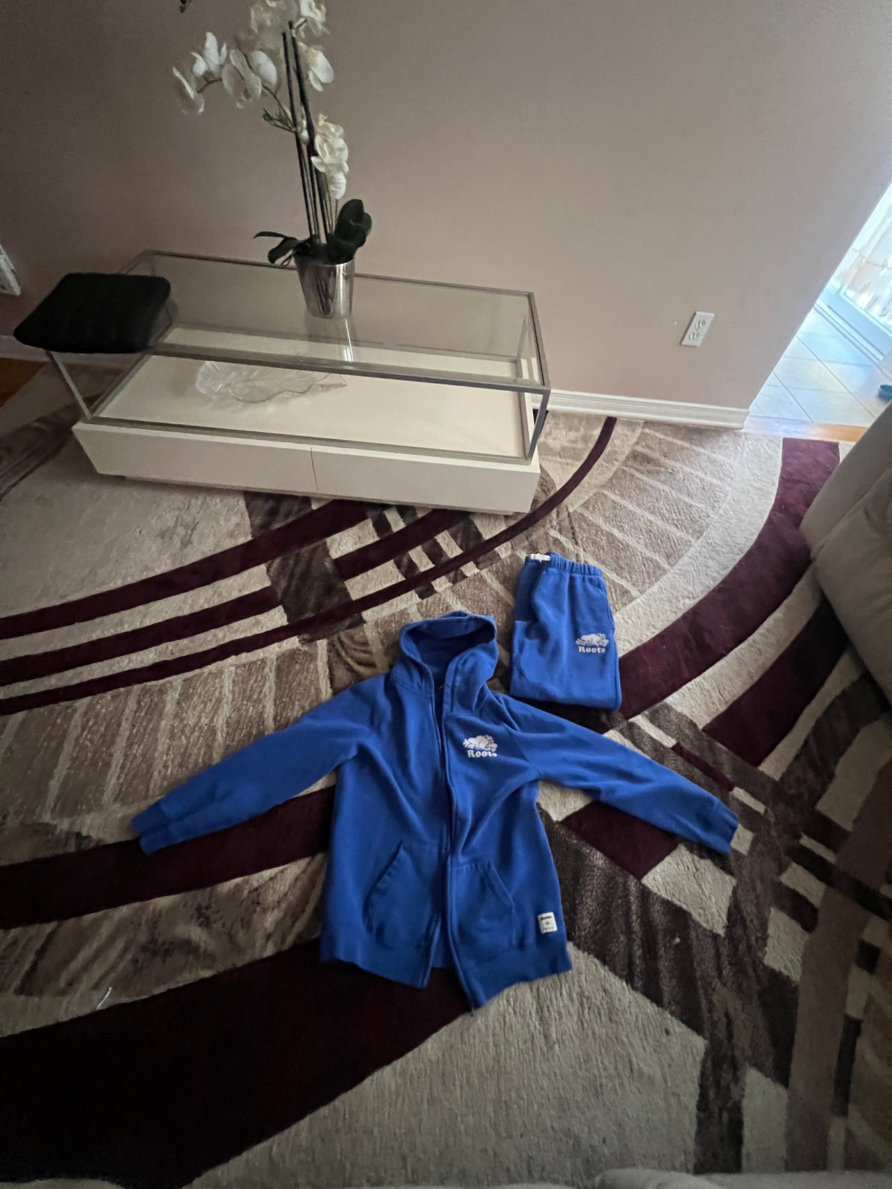 Roots Original Full Zip Hoodie and Sweatpants Set