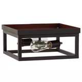 Hampton Bay 12.5 in. 2-Light Distressed Black Flush Mount - Image 4