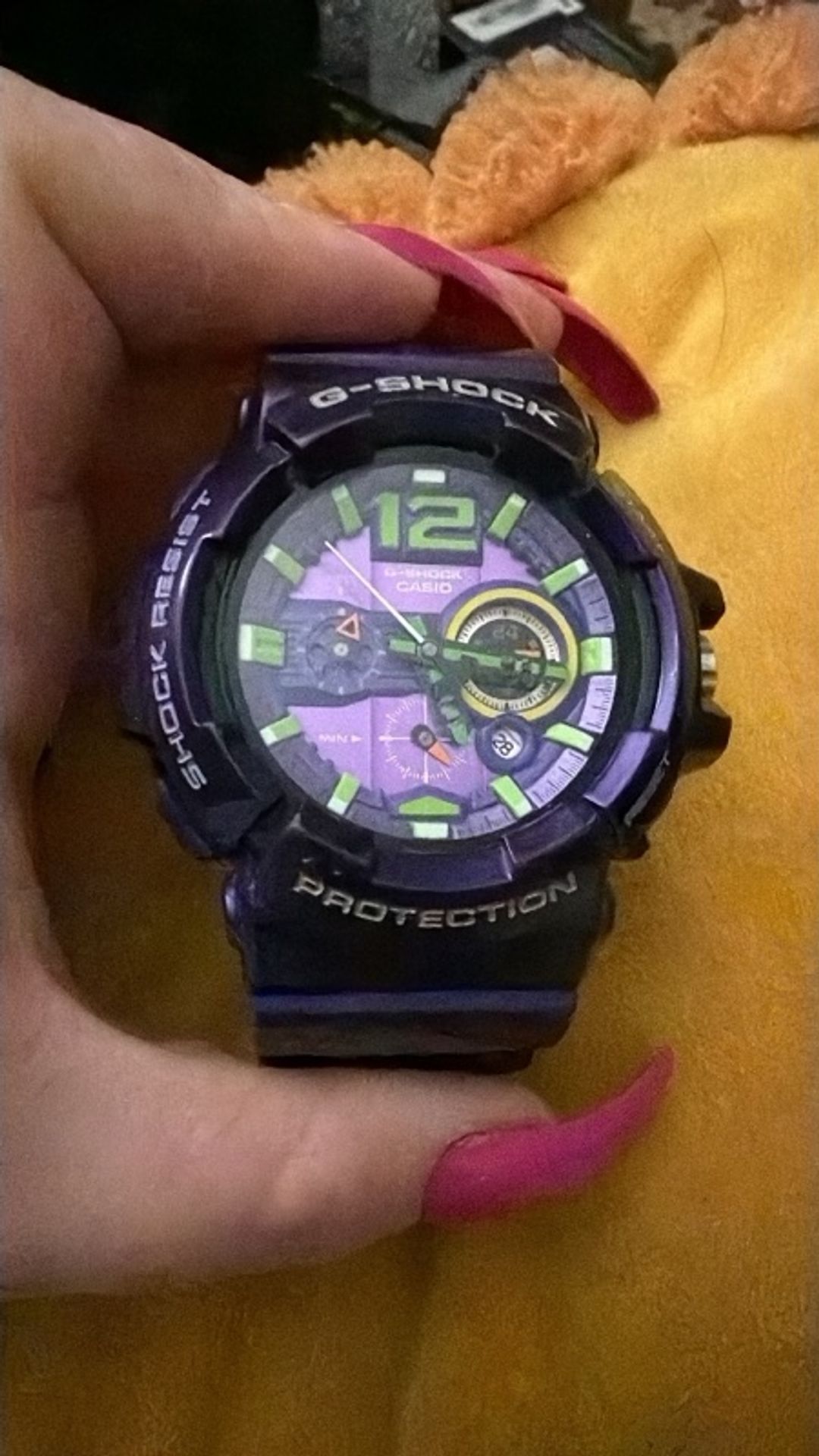Casio G-Shock GAC-110-6A Purple Evangelion Unit 01
