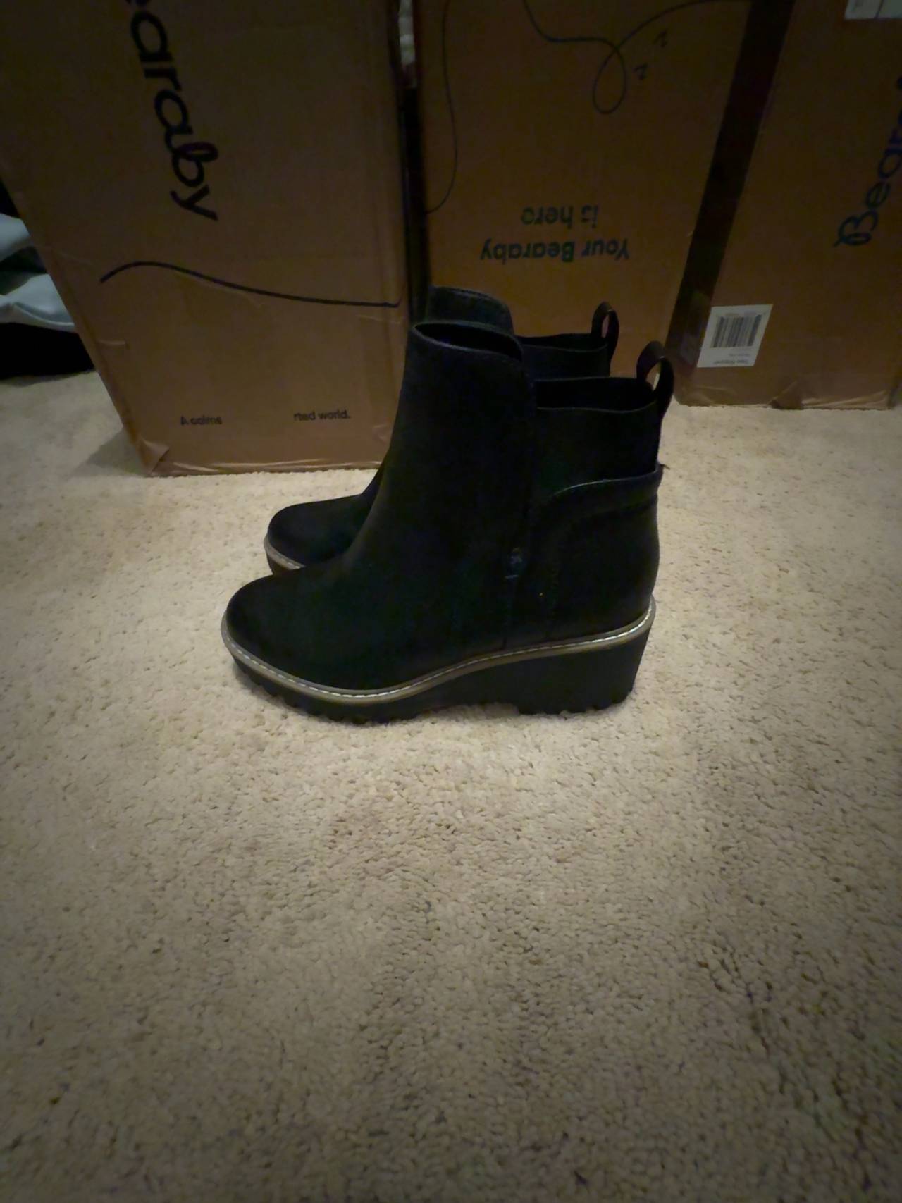 Dolce Vita Rielle Black Chelsea Bootie