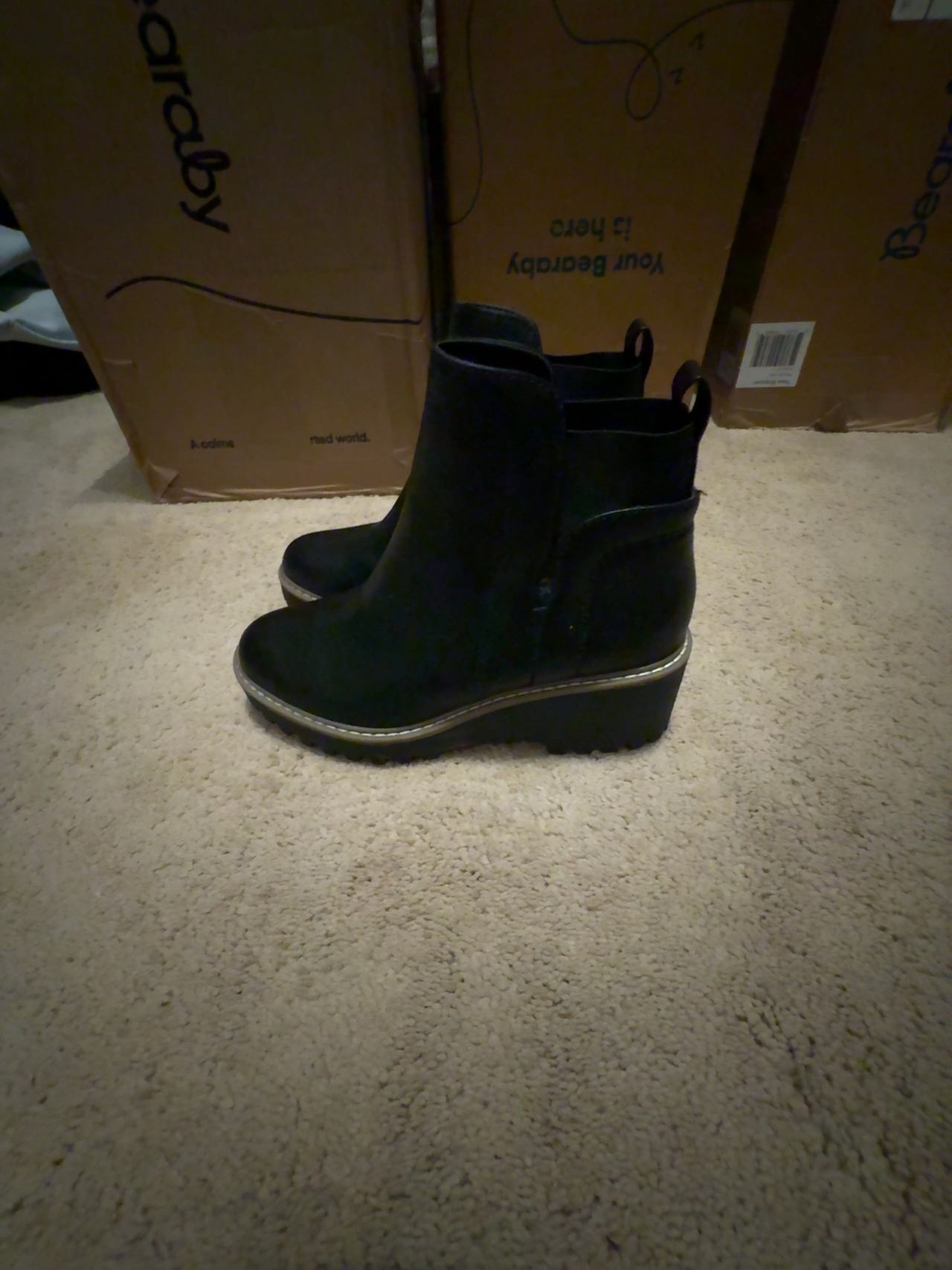 Dolce Vita Rielle Black Chelsea Bootie