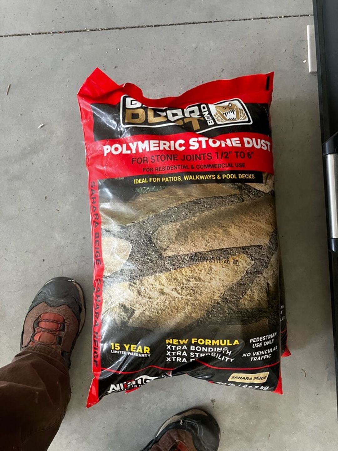 Alliance Gator Polymeric Stone Dust Bond Gray 50lb 2 bags