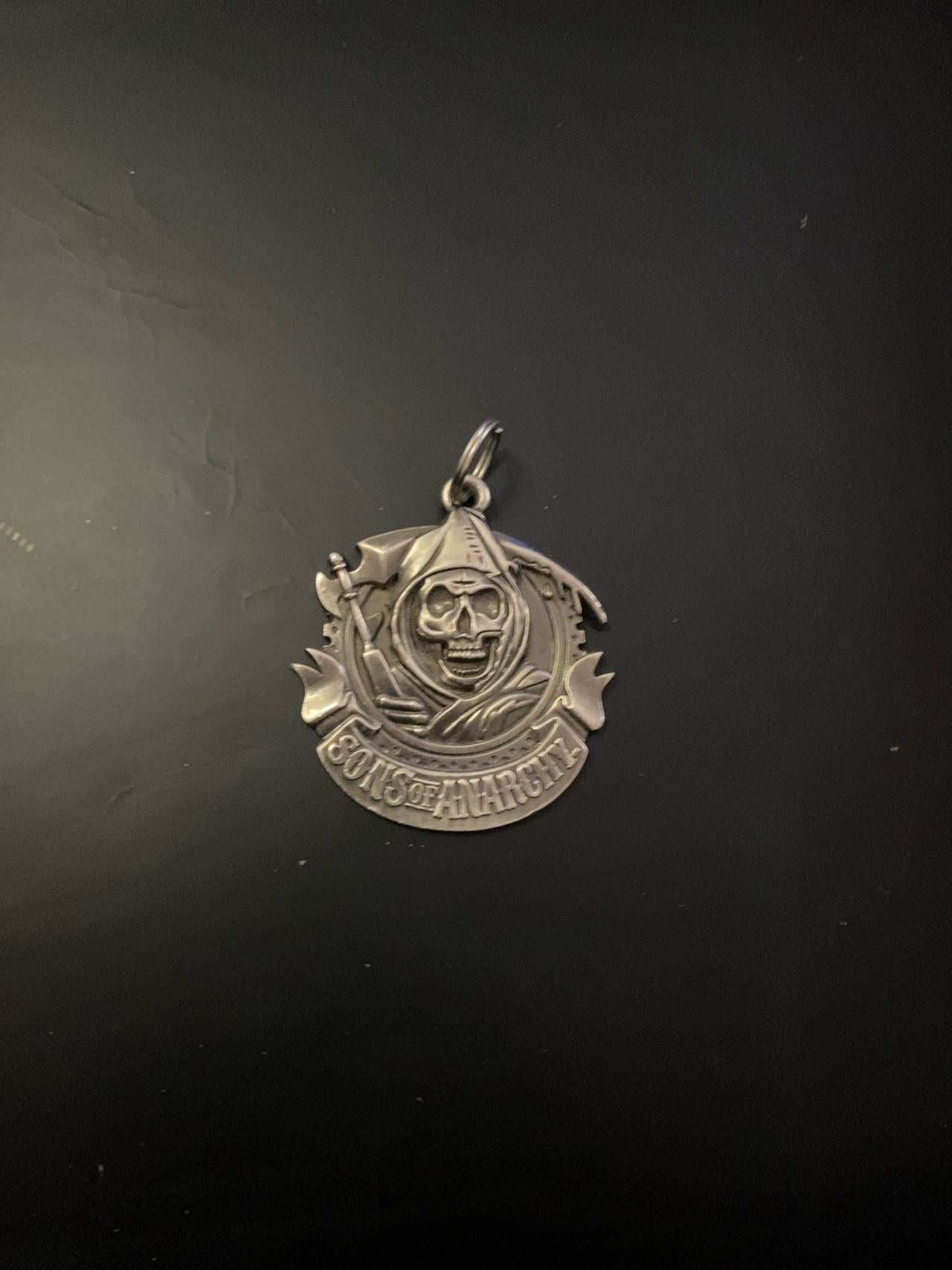 Sons of Anarchy Grim Reaper Pendant Necklace – Silver