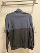 Calvin Klein Full Zip Long Sleeve Jacket Blue/Gray Small - Image 5