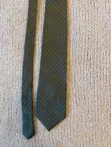DKNY Silk Geometric Pattern Tie - Image 3
