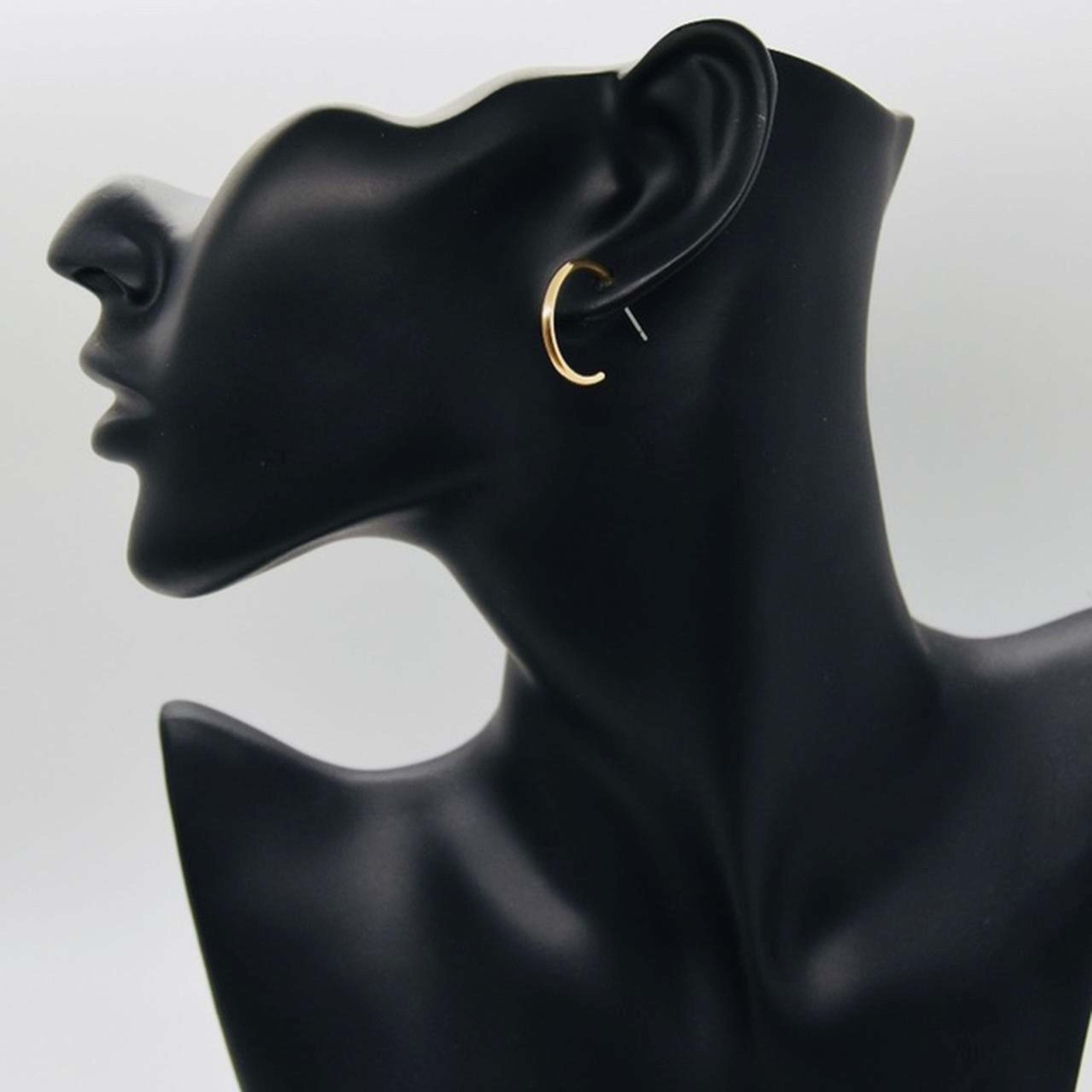Elaine Thin Mini Gold Hoops