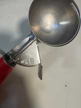 Browne-Halco Red Handle Ice Cream Scoop #24 - Image 4