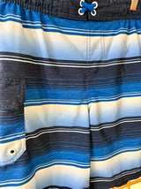 Boys Striped Swim Trunks Set - Image 3