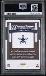 2025 Donruss CeeDee Lamb Downtown! #9 PSA 10 - Image 2