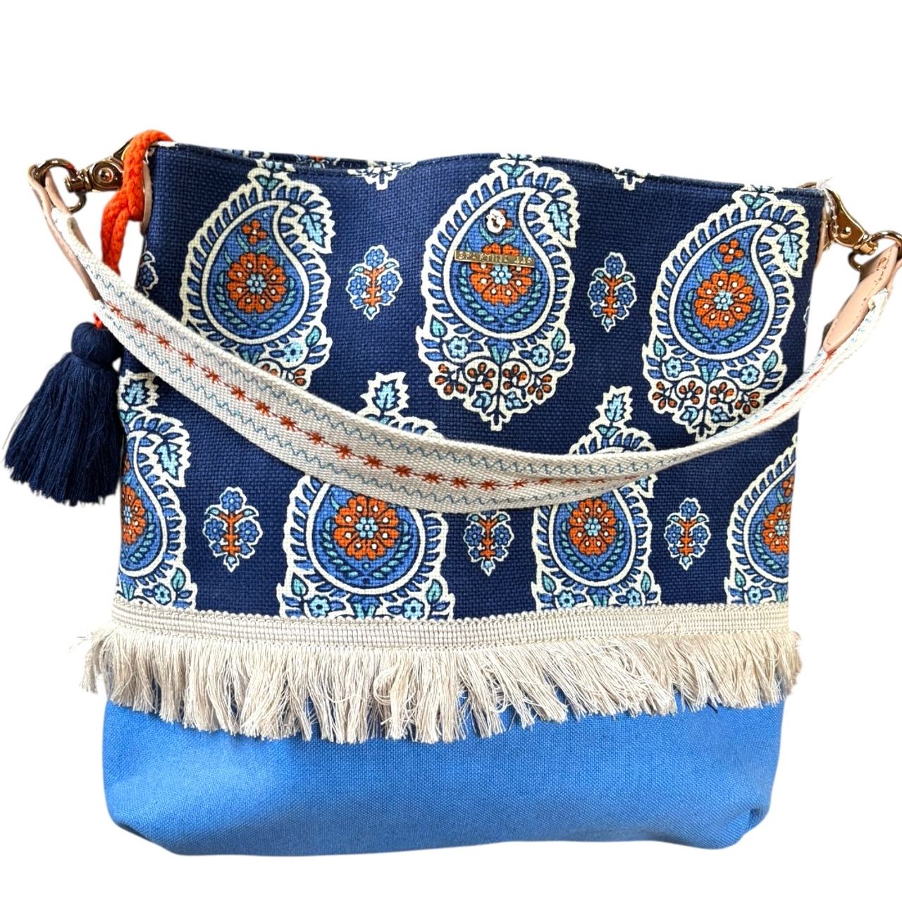 Spartina Boho Paisley Crossbody Shoulder Bag