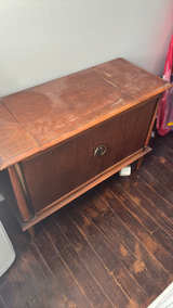 Silvertone Stereo Console Record Player - Image 2