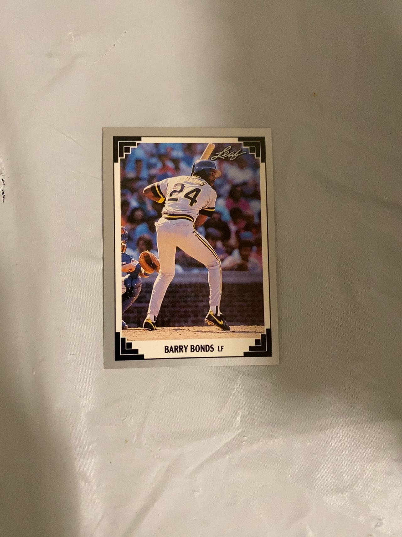 Leaf 1991 Barry Bonds Baseball Card #261