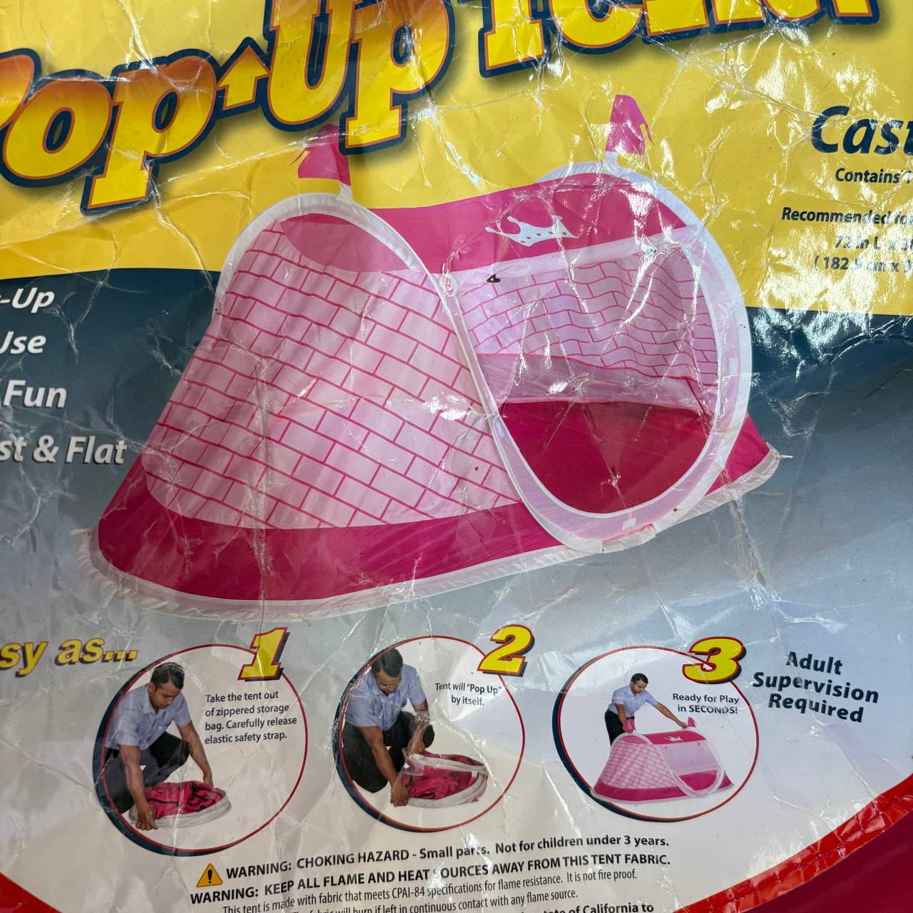 Pop-Up Play Tent