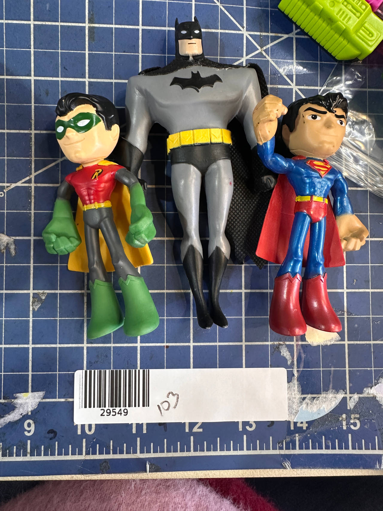 Mattel Justice League DC Comics bendable figures bundle 103