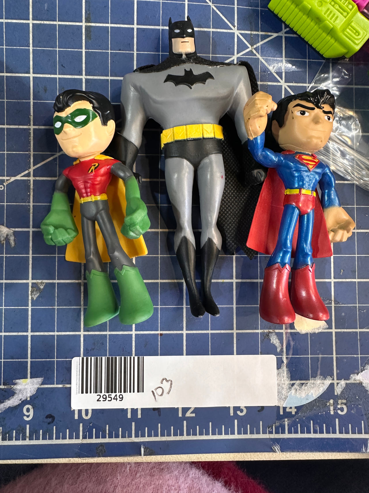 Mattel Justice League DC Comics bendable figures bundle 103
