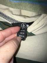 Volcom Striped Pullover Hoodie XXL - Image 2