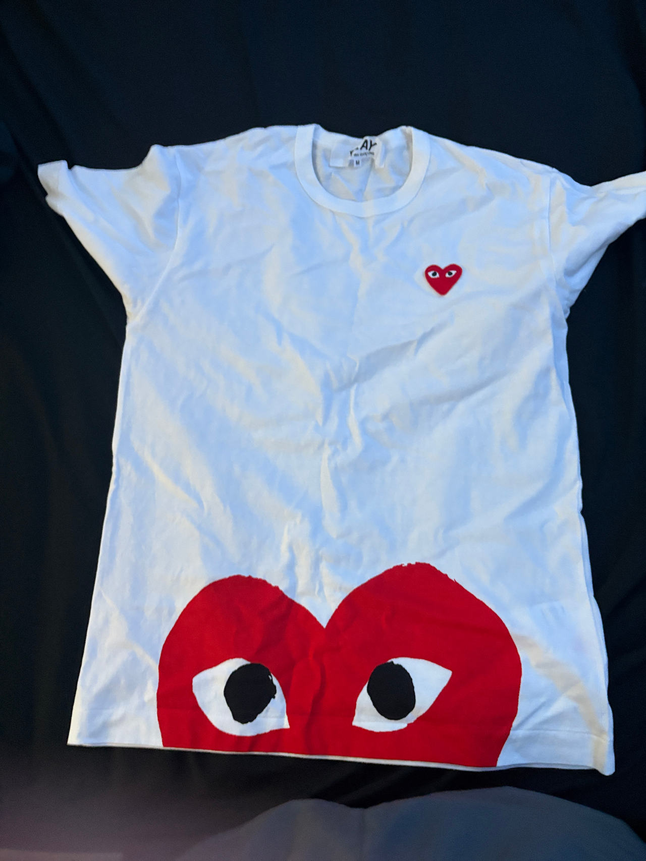 Comme des Garçons Play Heart Logo T-Shirt