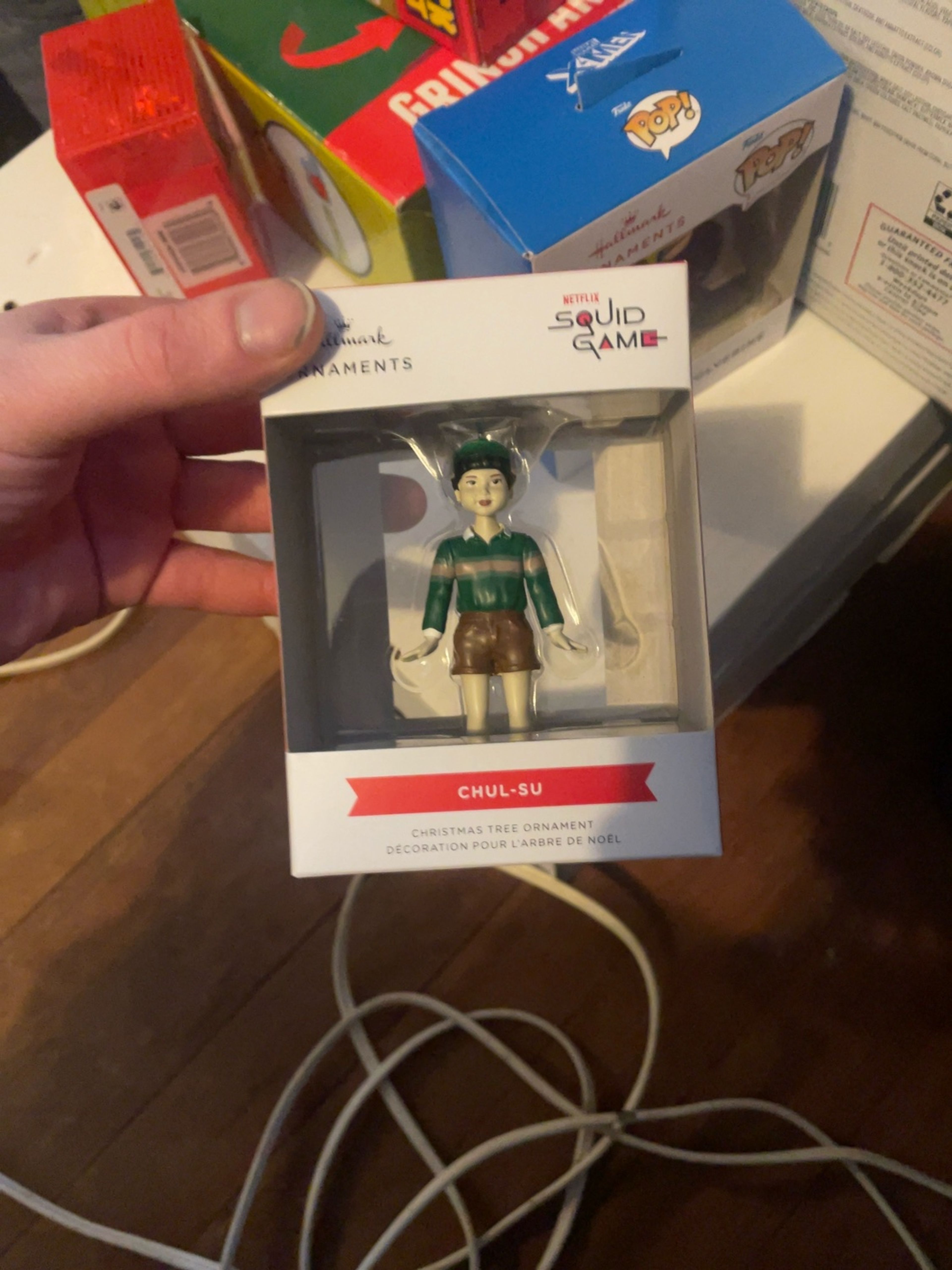 Hallmark Squid Game Chul-Su Christmas Ornament