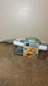 Go Eco Ciroa Adjustable Mandoline Slicer & Grayer New - Image 2
