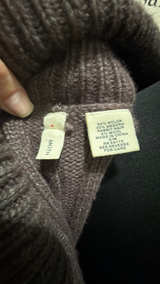 Anthropologie Moth Open Cardigan Sweater Brown - Image 3