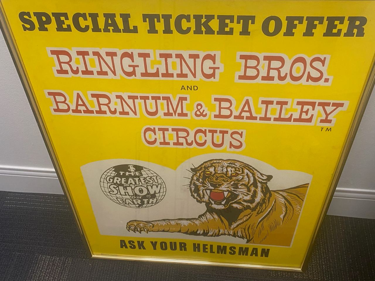 Ringling Bros. and Barnum & Bailey Circus Poster
