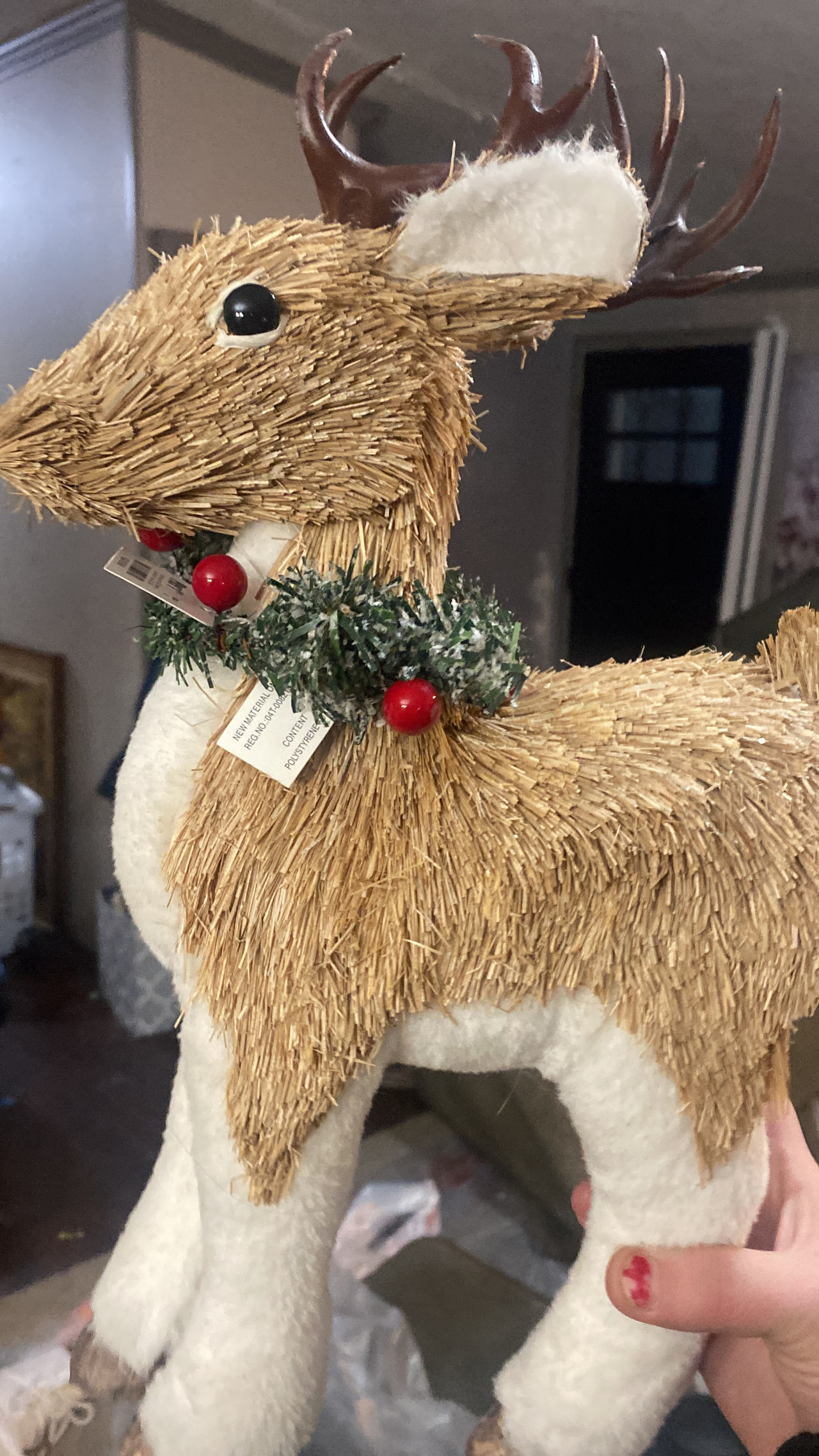 Target Wondershop Sisal Reindeer Christmas Decoration