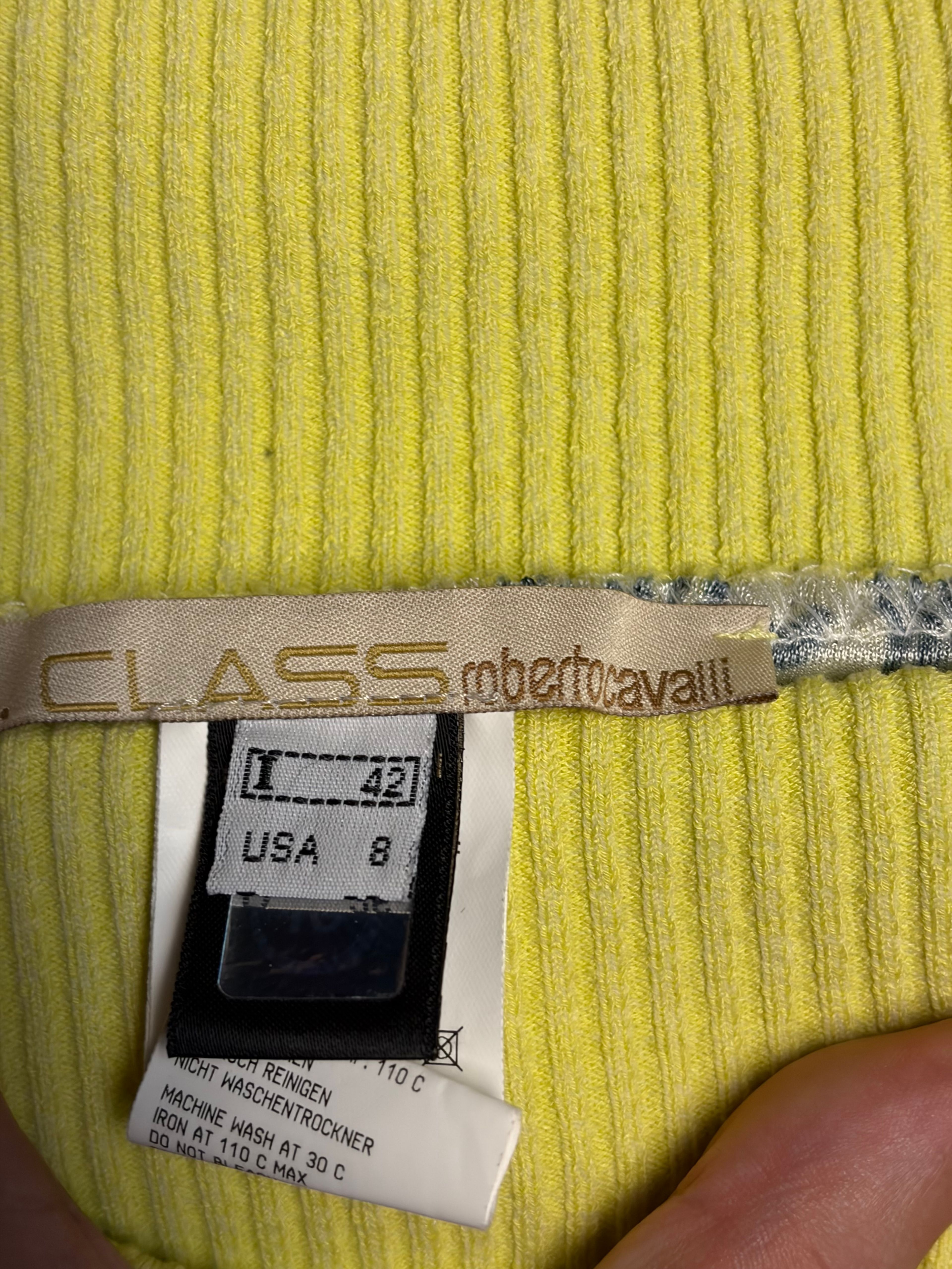 Roberto Cavalli Silk Dress Multicolour - Image 5