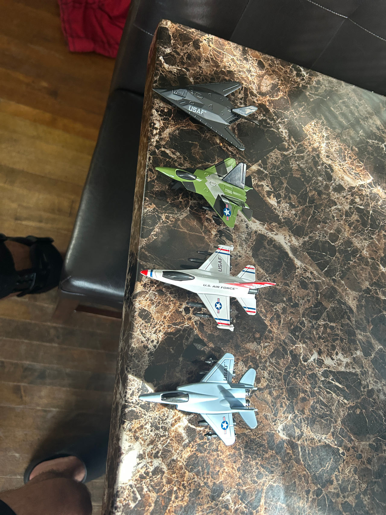 Die-cast Model US Air Force Jet Set